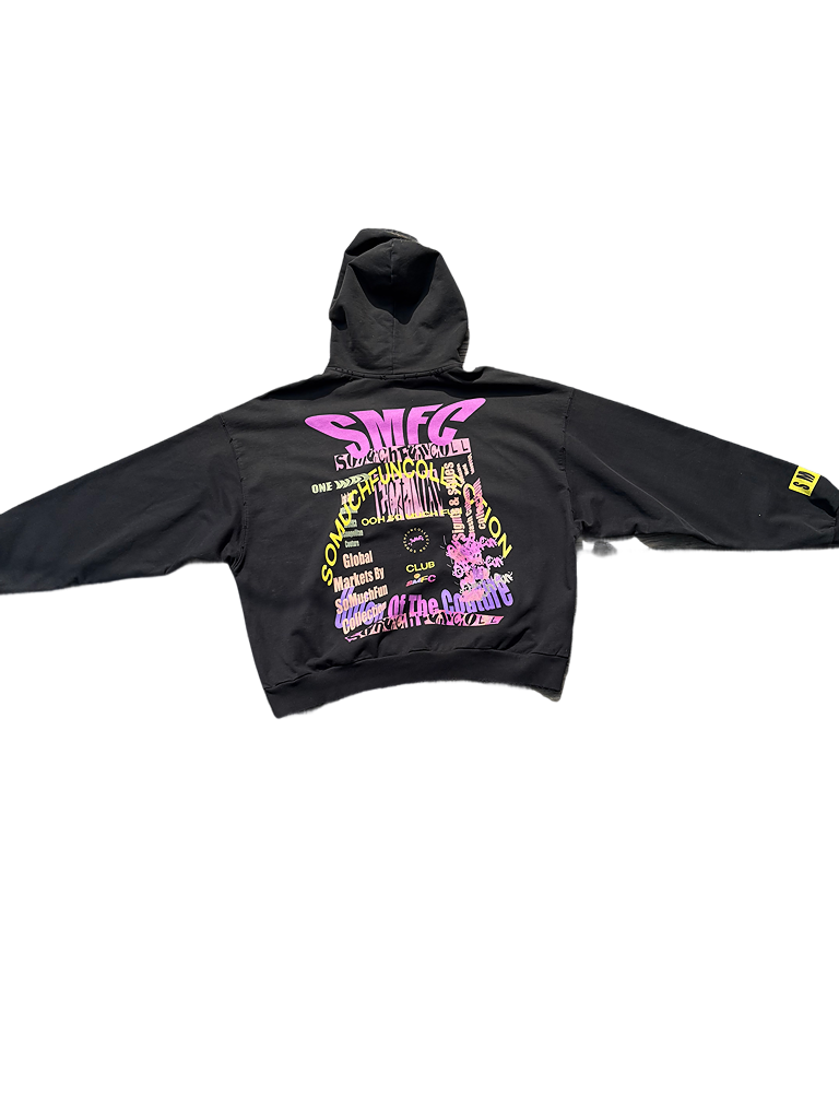 SMFC- TESSELLATED PURPLE SLIME V1 HOODIE